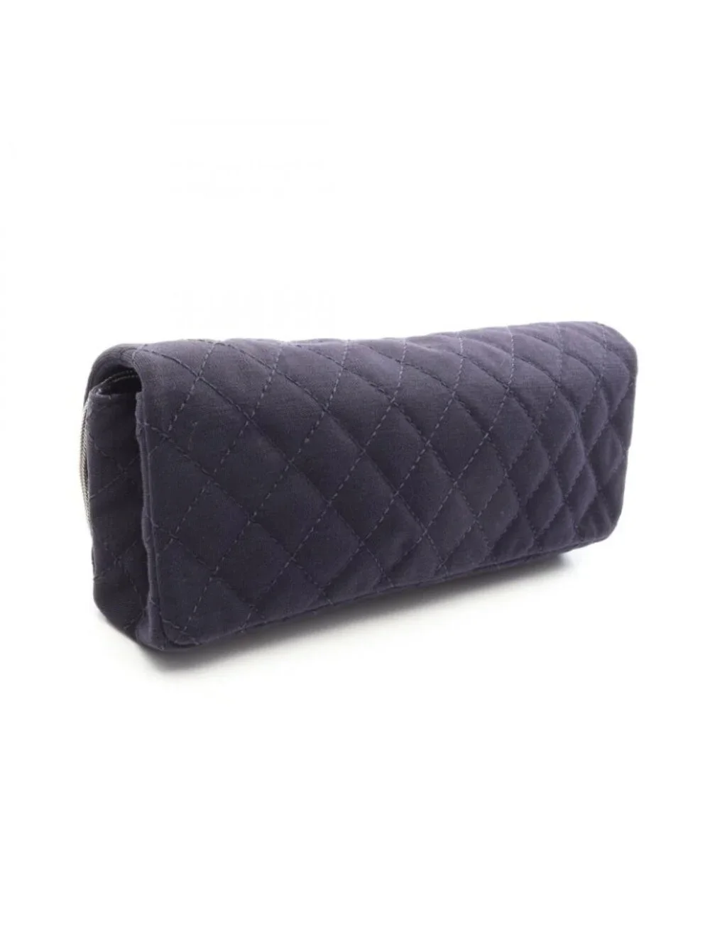 Chanel Shoulder Bag Quilted Union Jack Navy